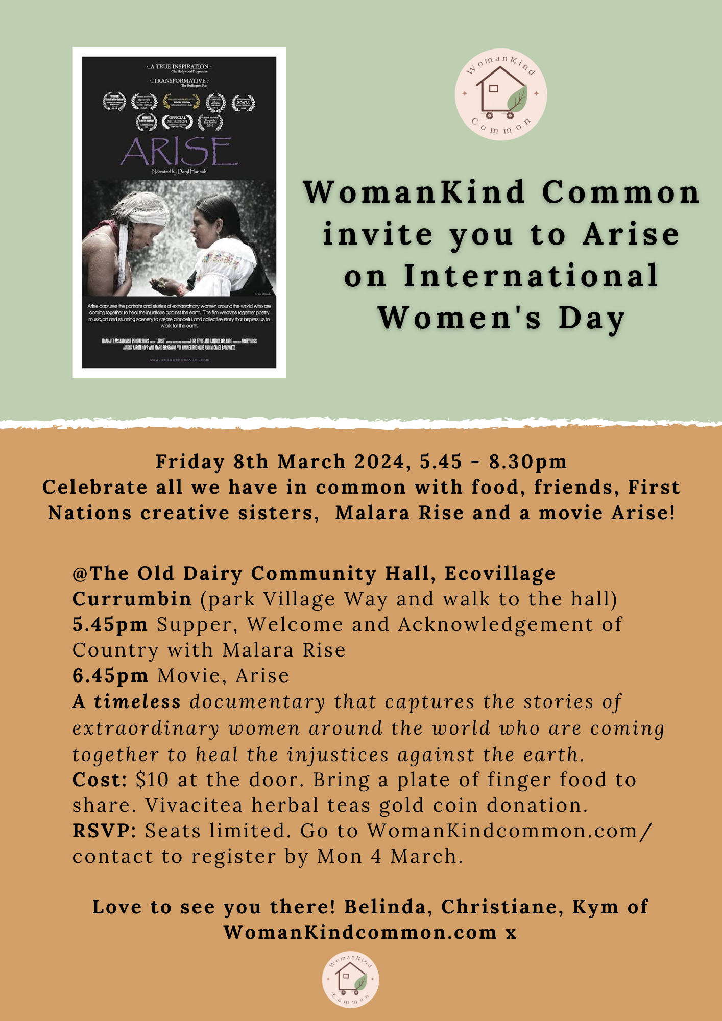 Movie Night Flyer woodworking for women